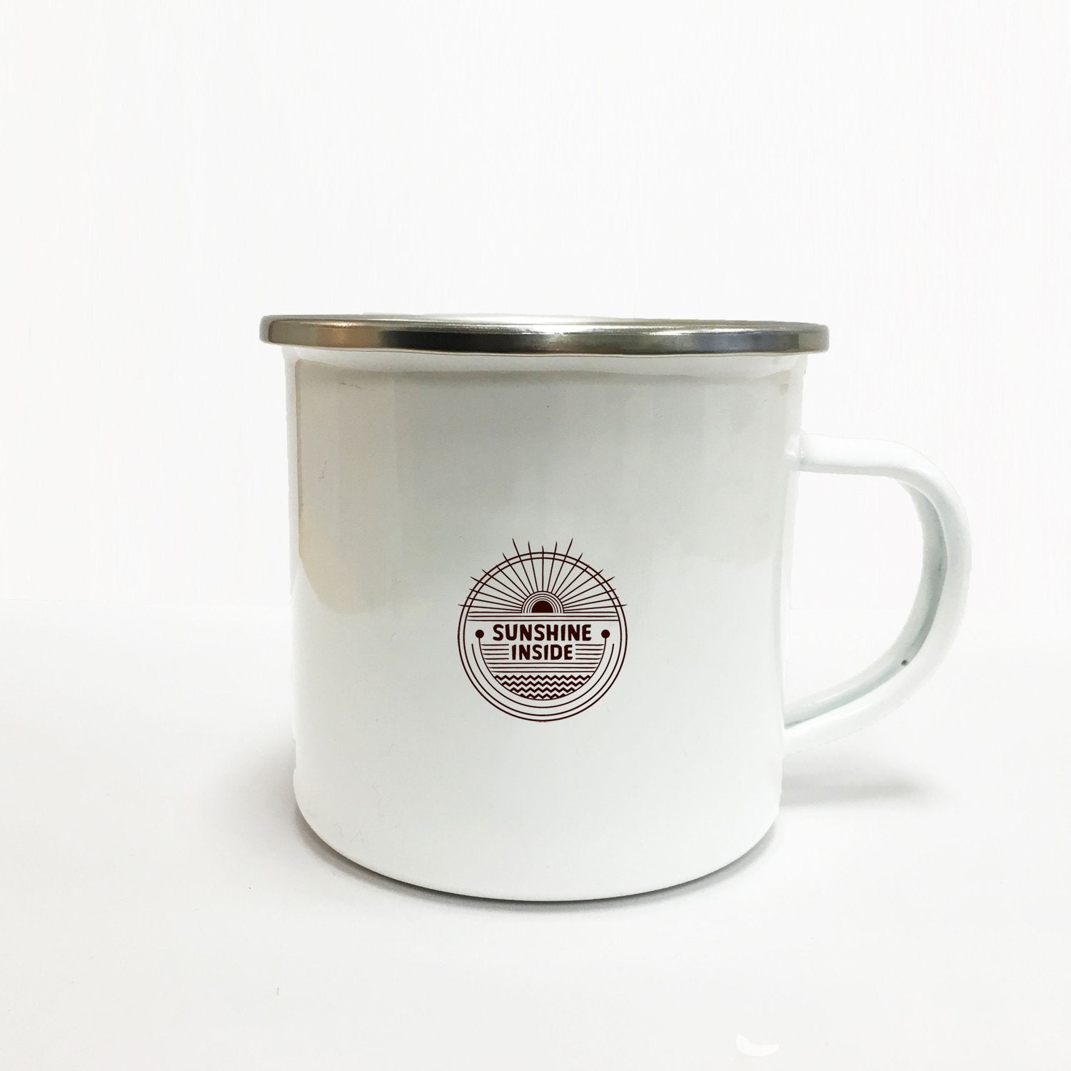 Lakor - Solglasögonmås Emaljmugg 