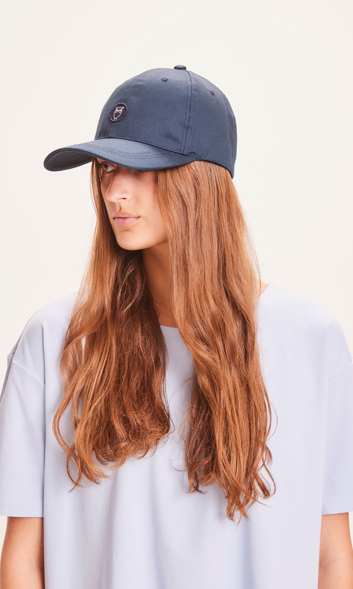 KnowledgeCotton Apparel - PACIFIC twill keps - GOTS/Vegan Eclipse 