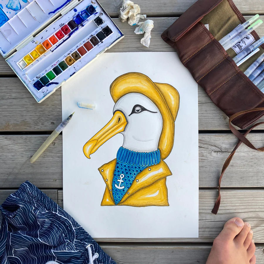 Lakor - Albatros Hoodie - Svart Sweatshirt 