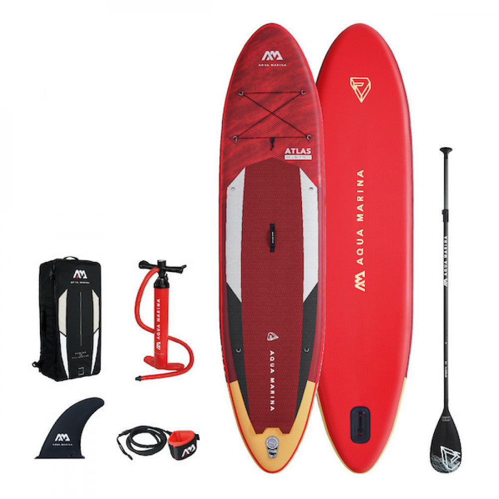 Aqua marina Atlas 12'0 uppblåsbar allround sup (380 liter) 2021 - komplett paket 