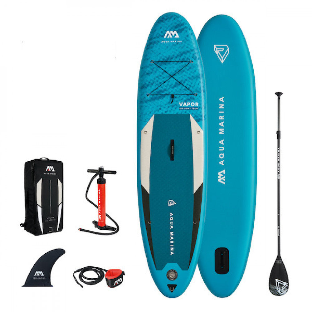 Aqua marina Vapor 10'4 2021 2021 uppblåsbar allround sup (310 liter) - komplett paket
