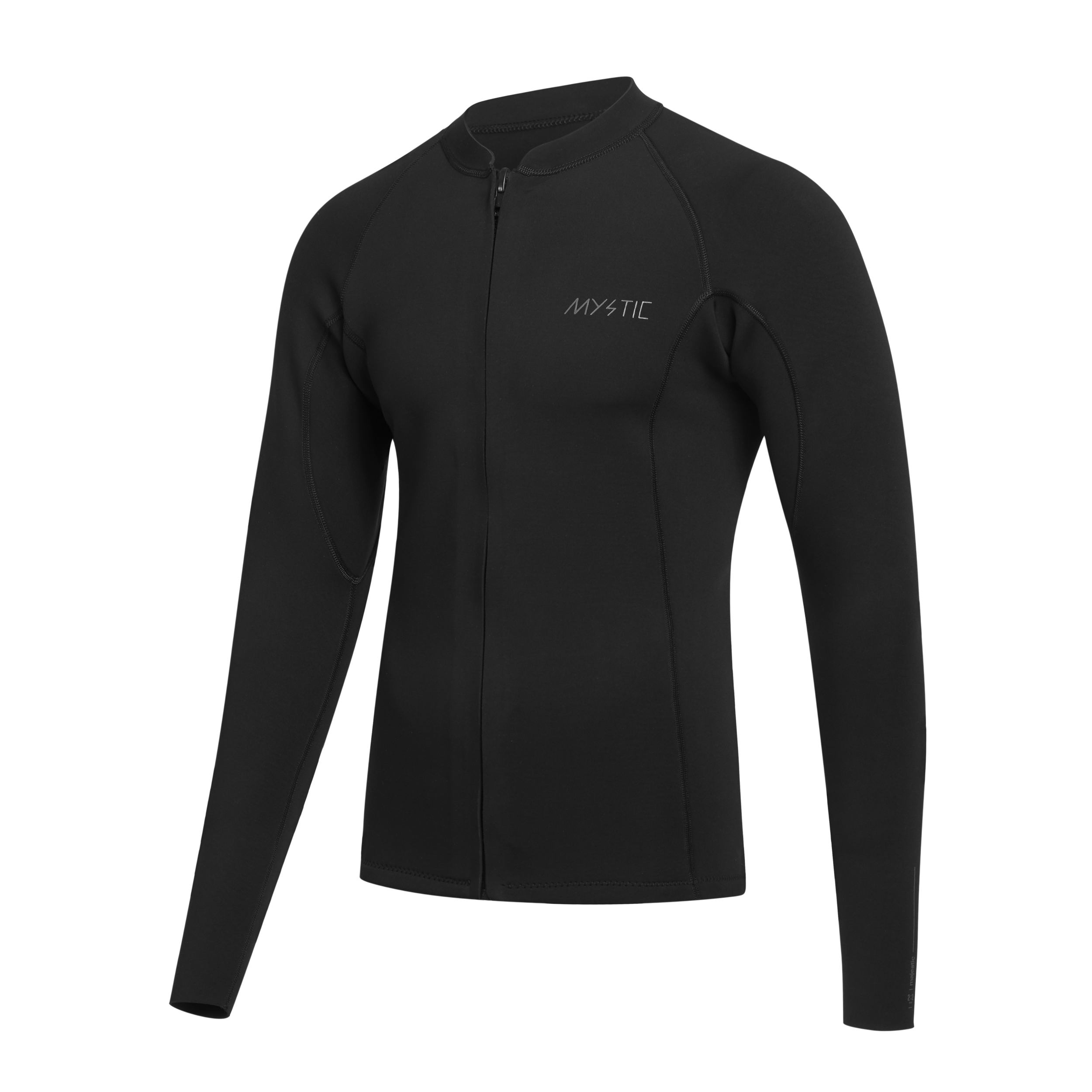Mystic - Majestic Surfjacka L/S 2mm Fzip - Svart