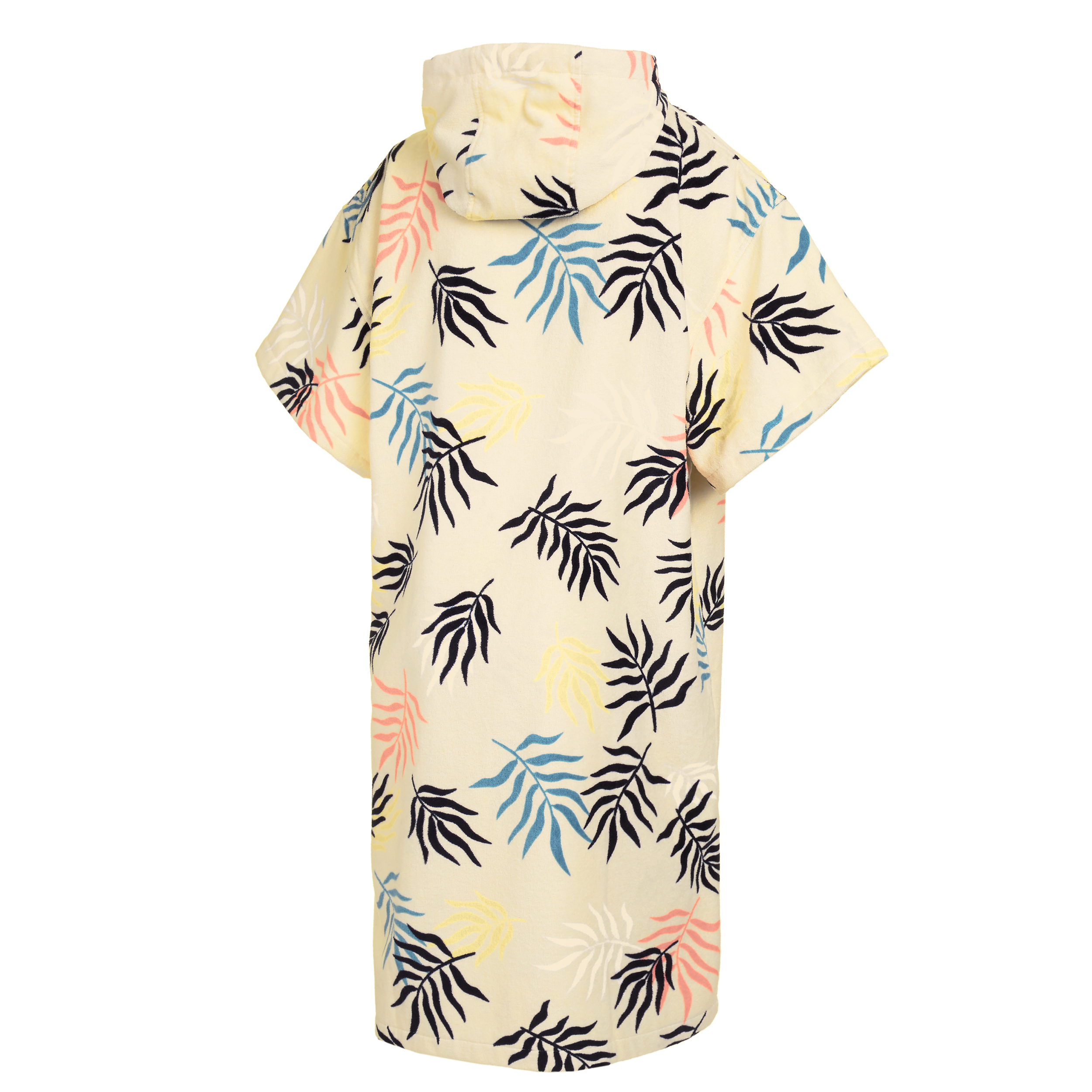 Mystic - Poncho Velours AOP - Pastellgul