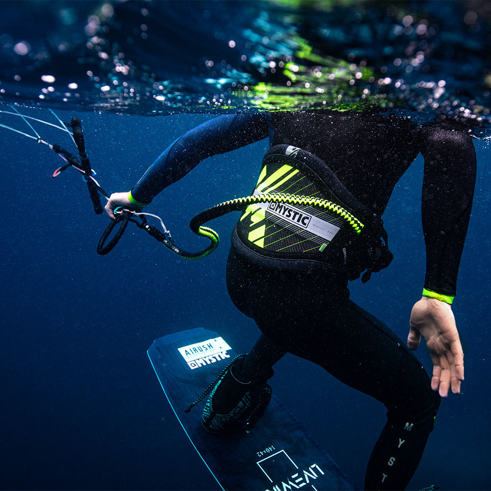 Mystic - Kite Safety Leash Long - Svart