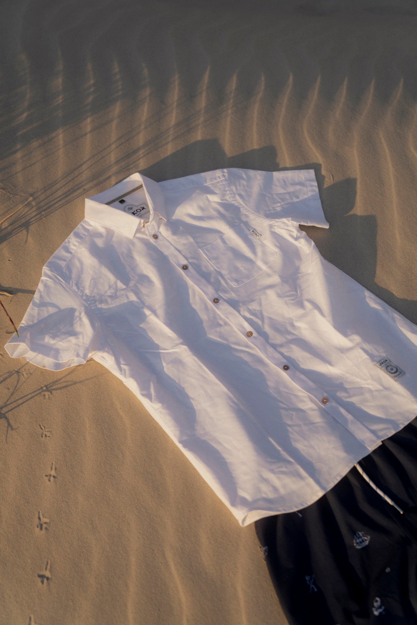 Lakor - Oxford kortärmad (vit) 