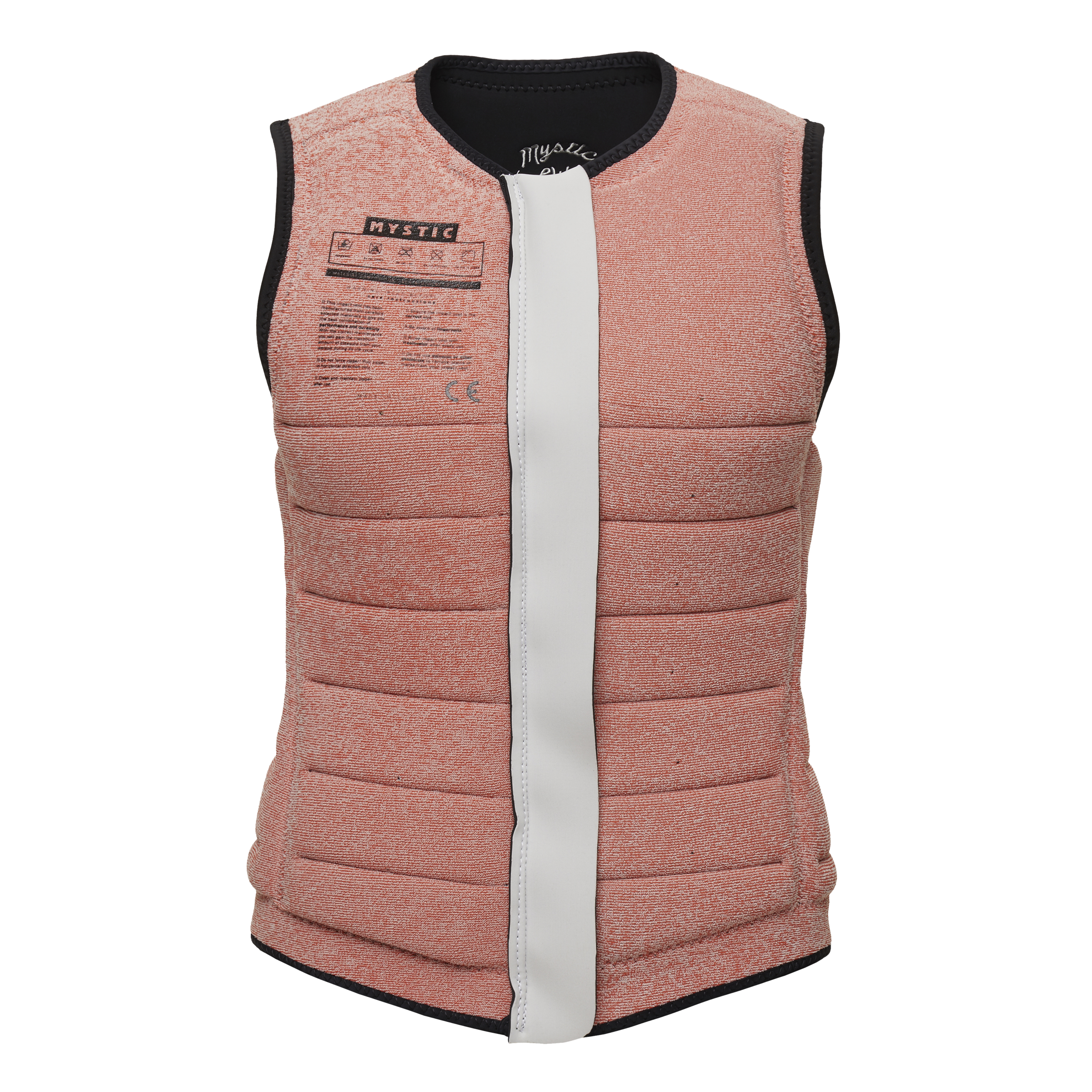 Mystic - Maze Impact Vest Fzip Wake Dam - Svart