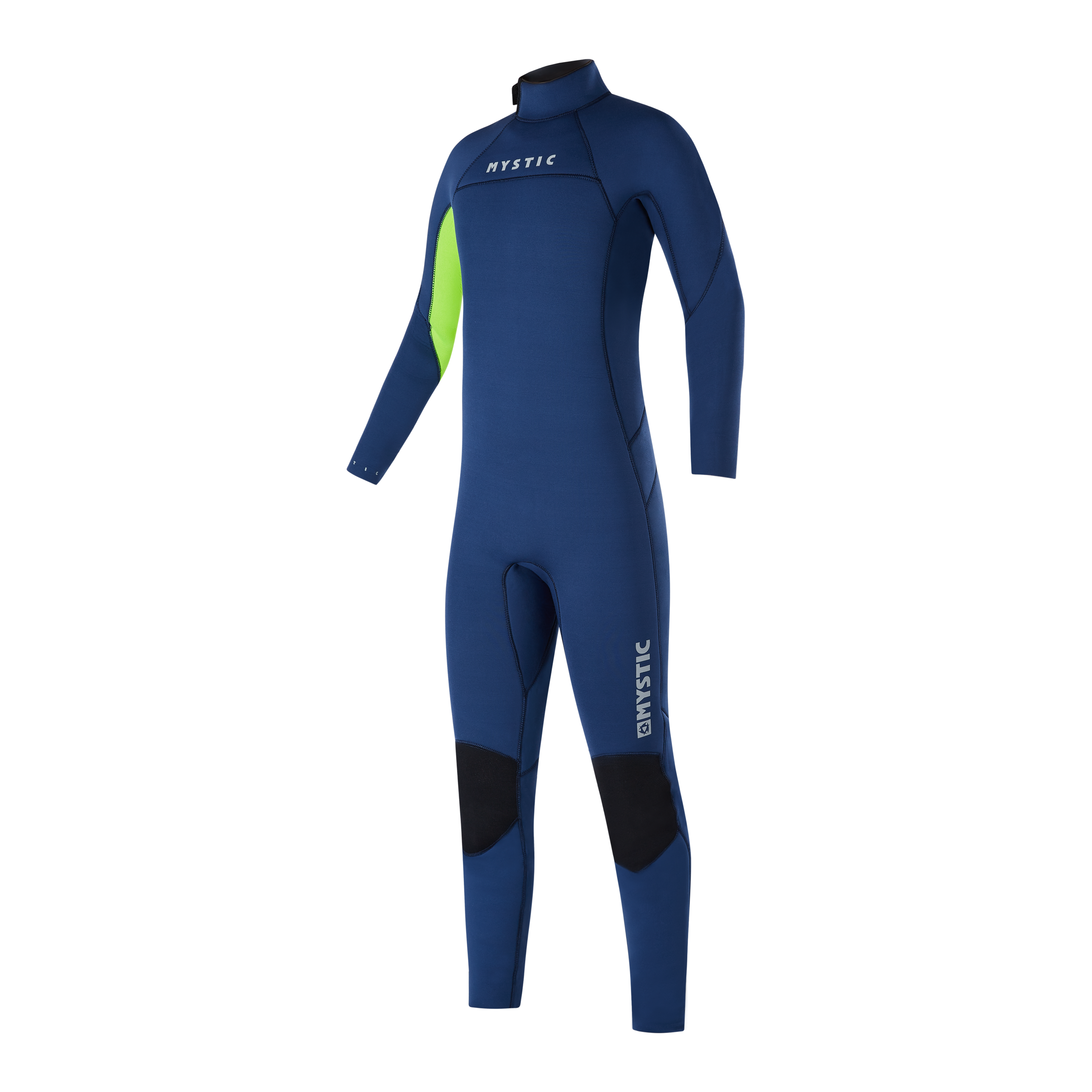Mystic - Star Fullsuit 5/4mm Bzip Junior - Nattblå