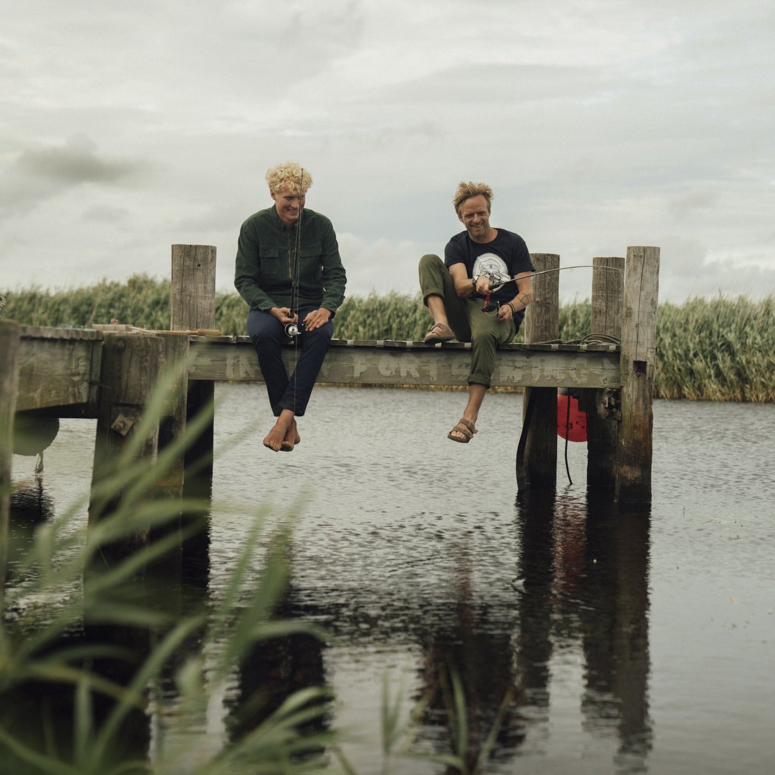 Lakor - Chino byxor (marinblå) 