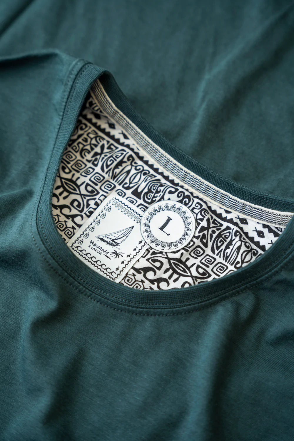 Lakor - Havana Basic - Mörkgrön T-shirt 