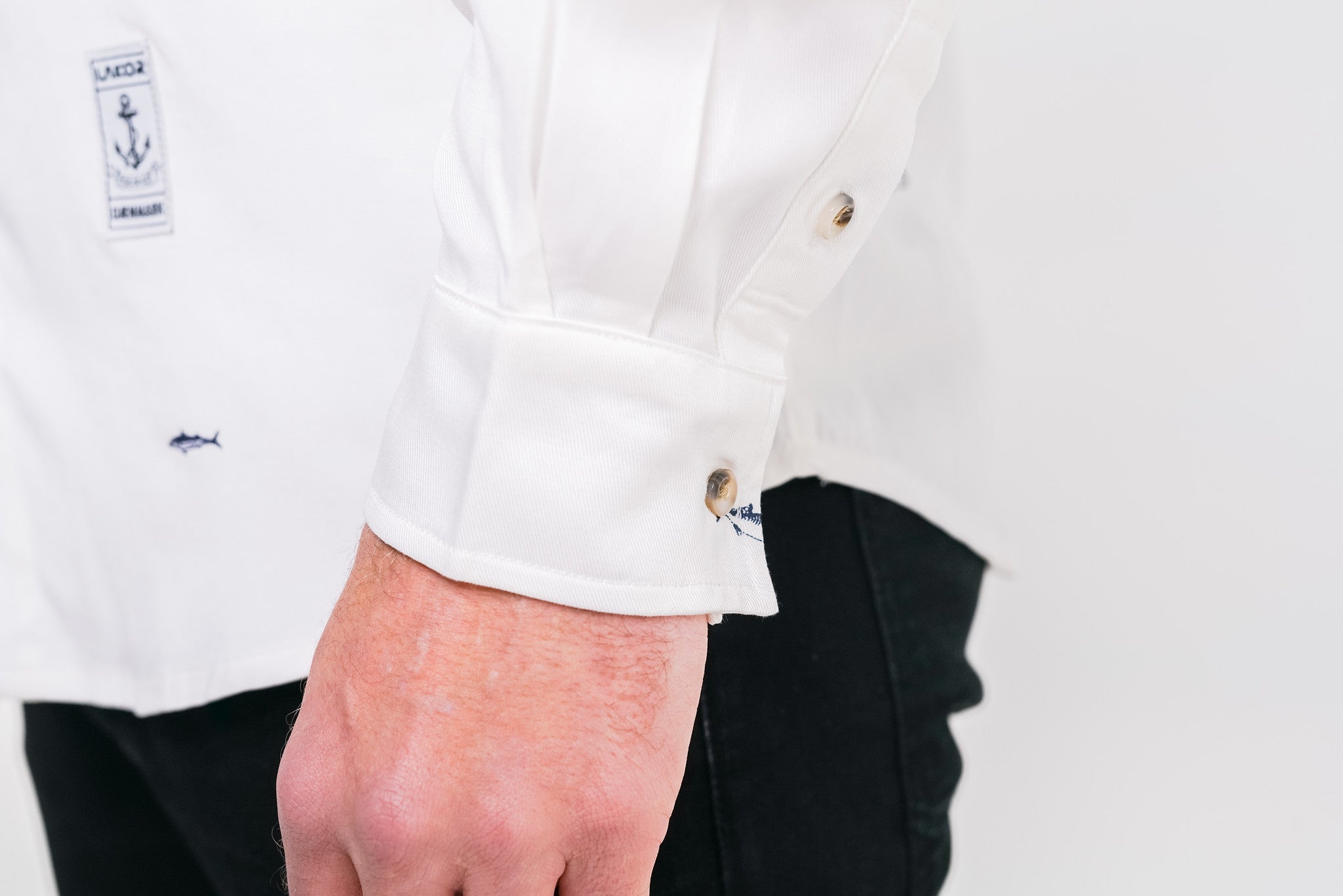 Lakor - Makrillskjorta (vit) 