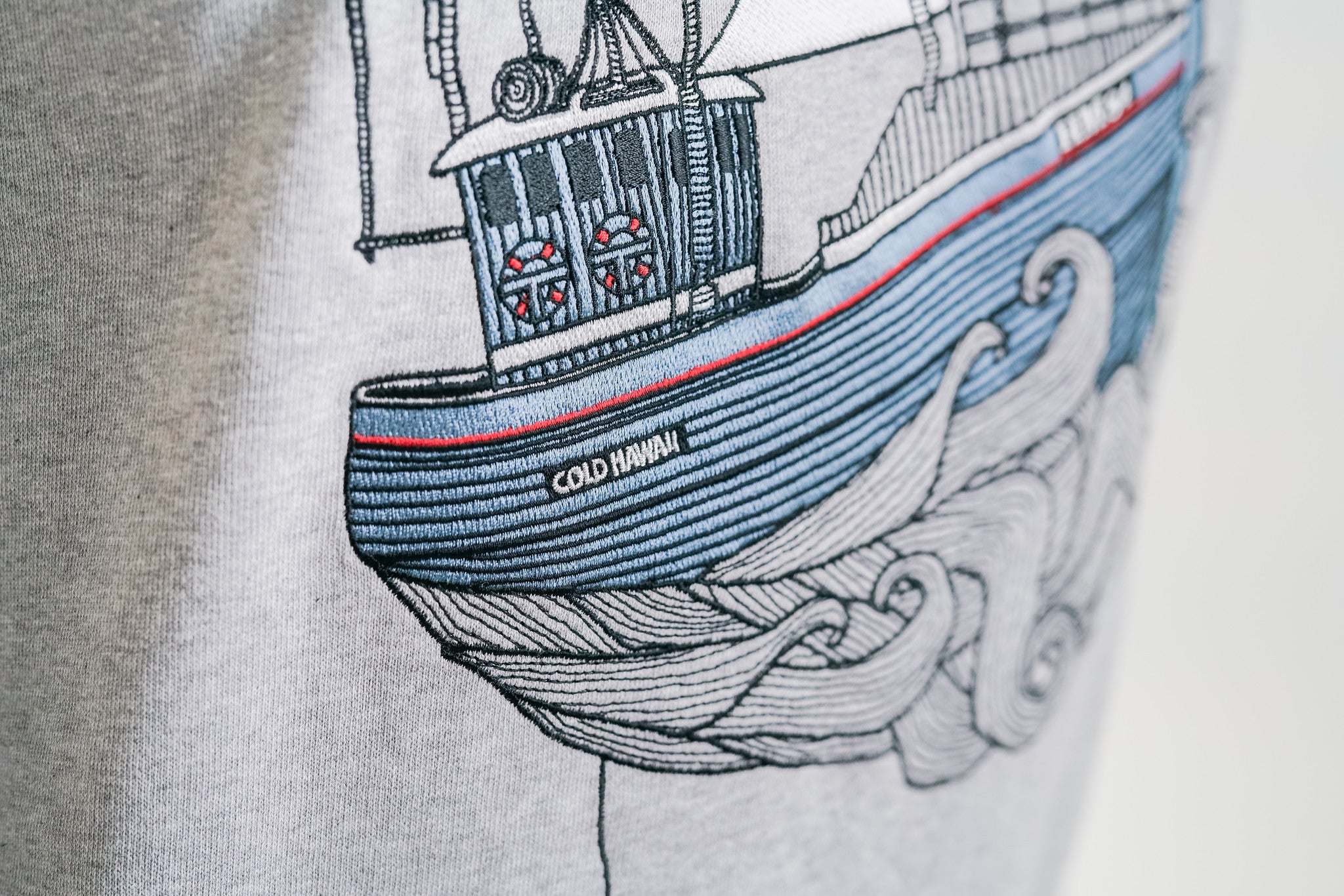 Lakor - Kutter Crewneck (Ljusgrå melange) 