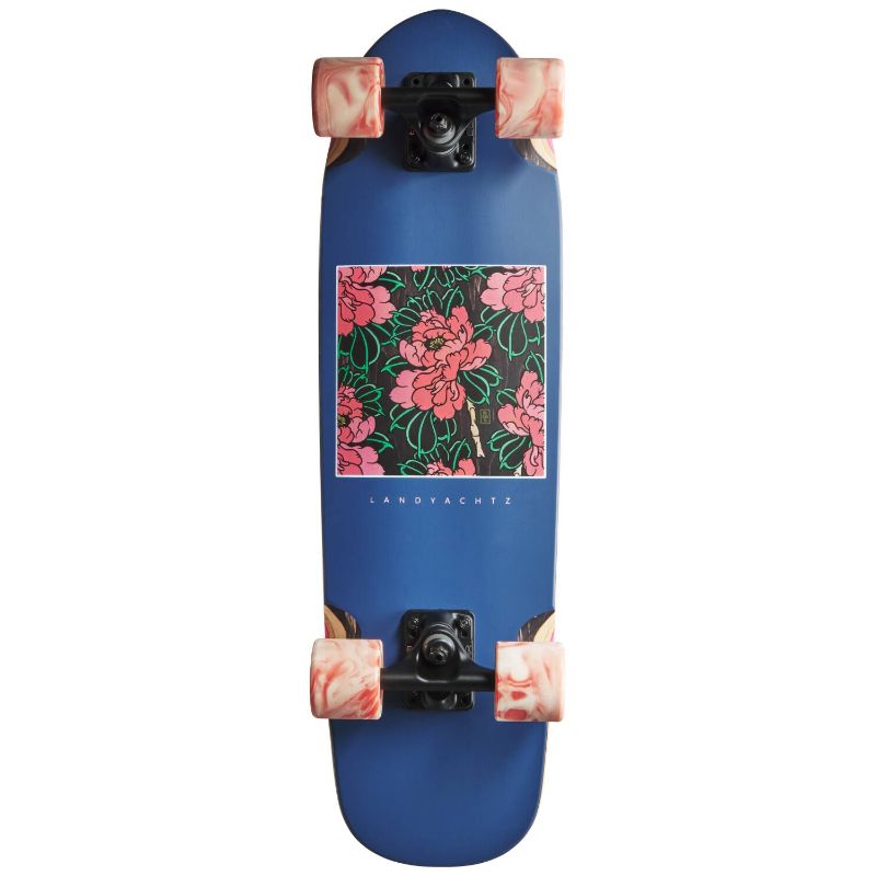 Landyachtz Dinghy Cruiser Board (28,5" - Classic - Hibiscus)