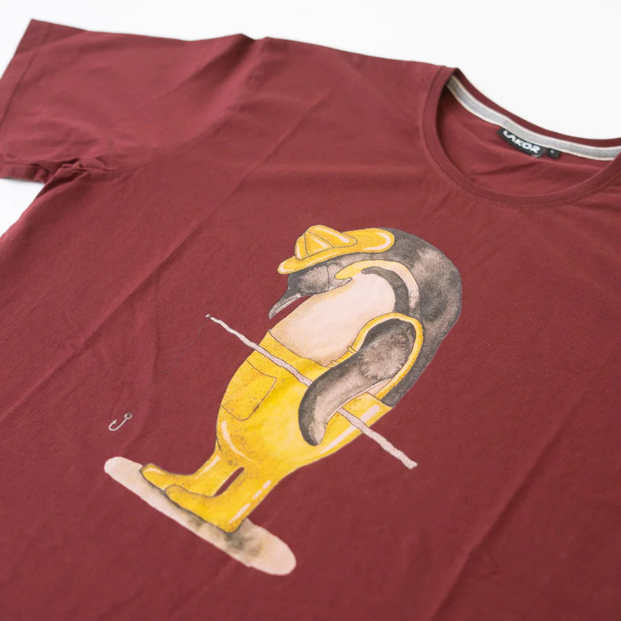 Lakor - No Catch - Rödbrun T-shirt 