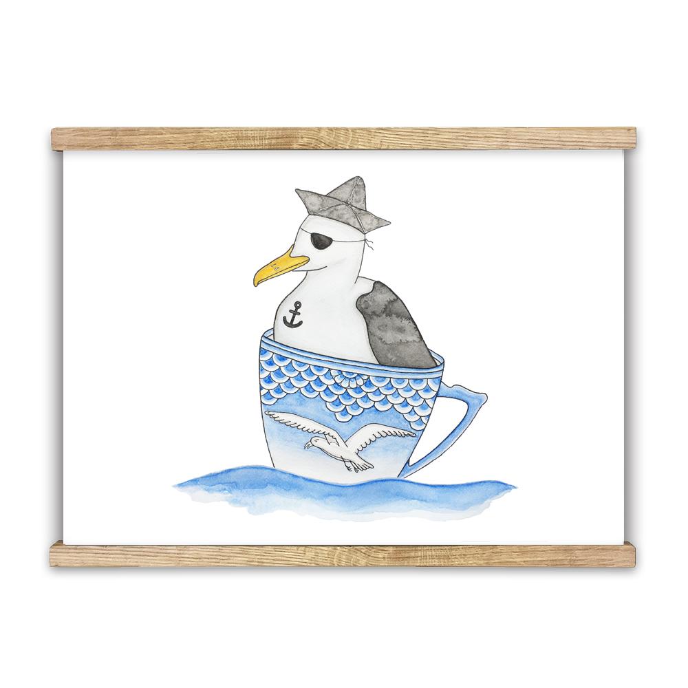 Lakor - Sailing Seagul affisch