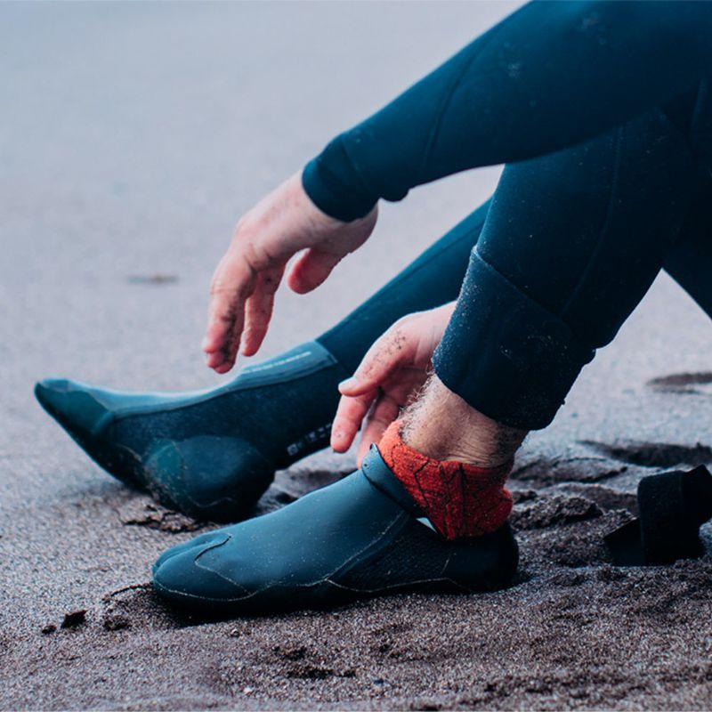 Mystic - Supreme 5 mm split tå Neopren Skor - Svart