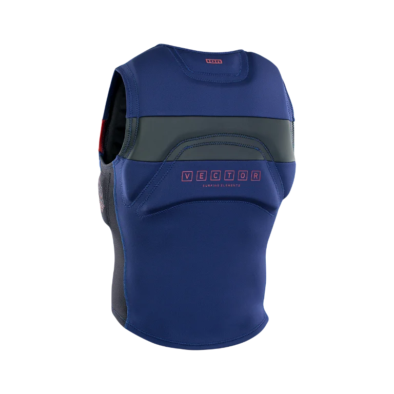 ION.22 VEST VECTOR AMP FRONT ZIP MEN INDIGO-BLÅ